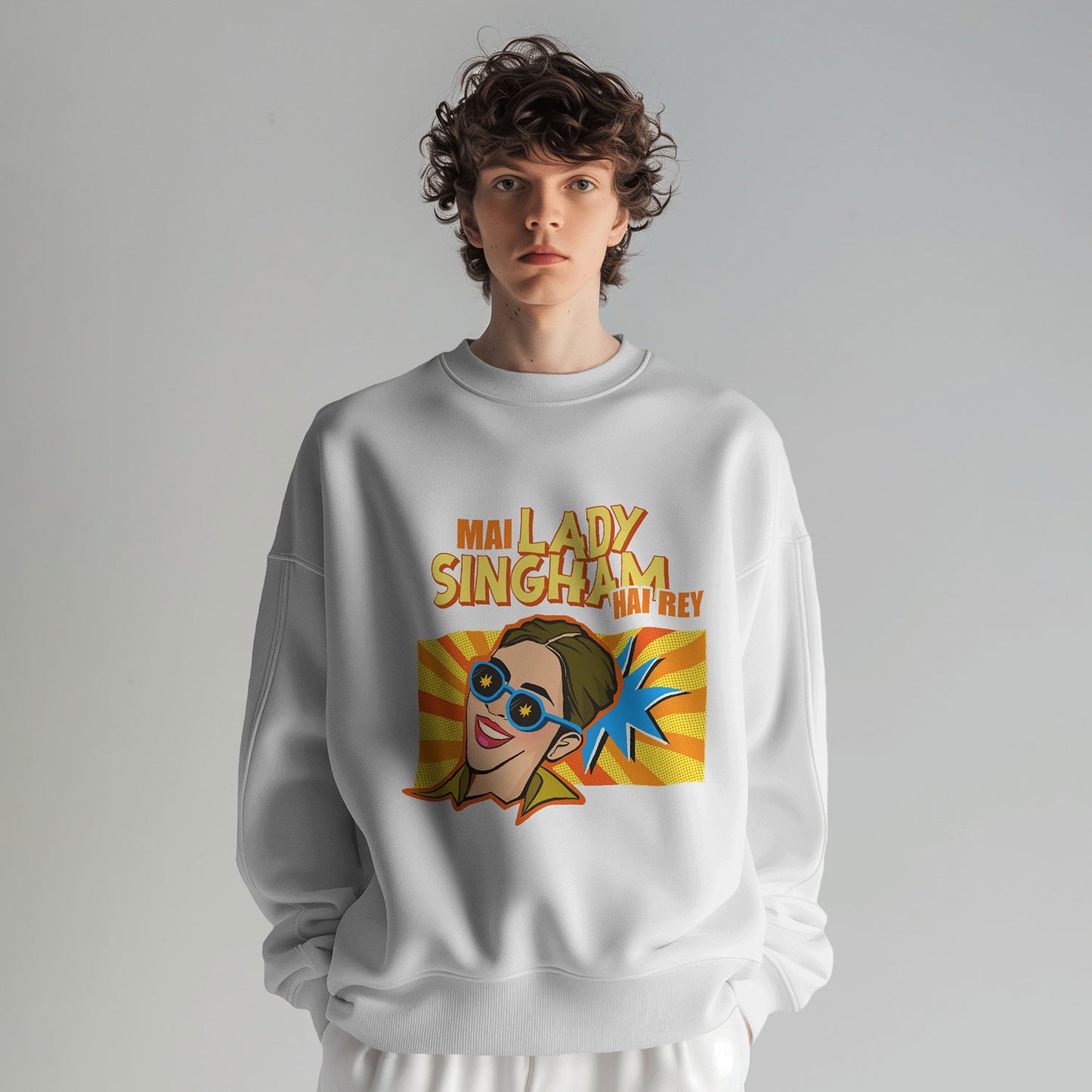 Lady Singham Hai Re Sweatshirt