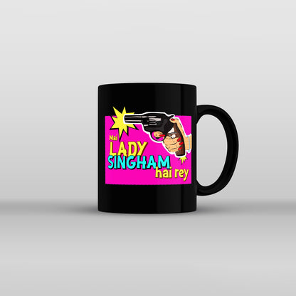 Lady Singham's Gun Mugs