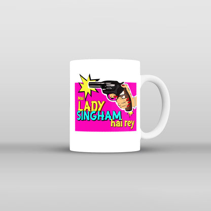 Lady Singham's Gun Mugs