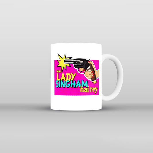 Lady Singham's Gun Mugs