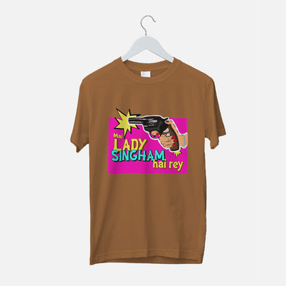 Lady Singham's Gun Regular T-shirt