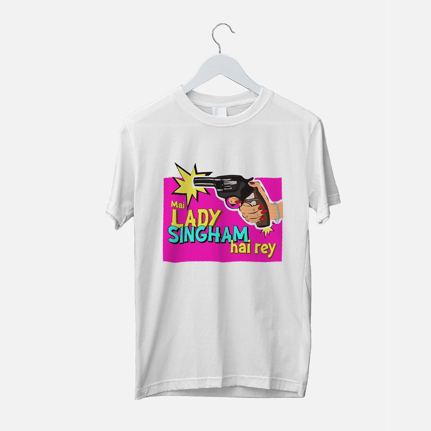 Lady Singham's Gun Regular T-shirt