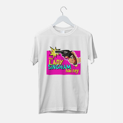 Lady Singham's Gun Regular T-shirt