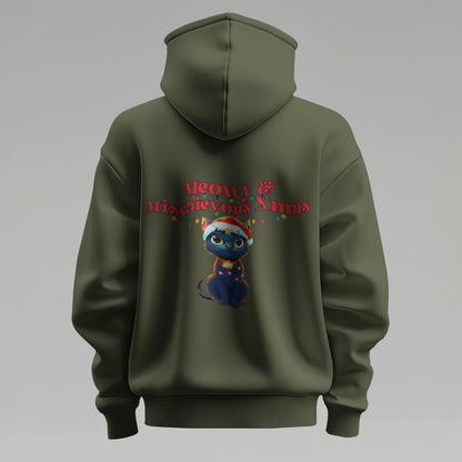 Meowy & Mischievous Xmas Hoodies