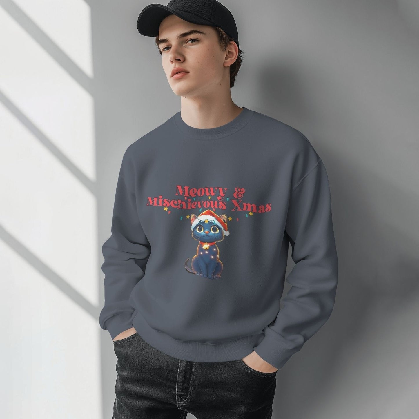 Meowy & Mischievous Xmas - Sweatshirt