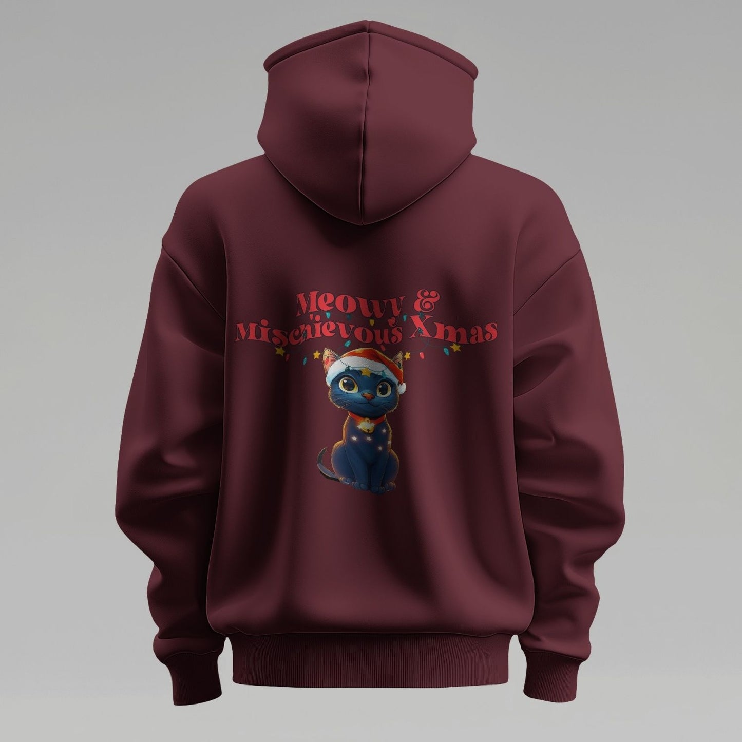 Meowy & Mischievous Xmas Hoodies