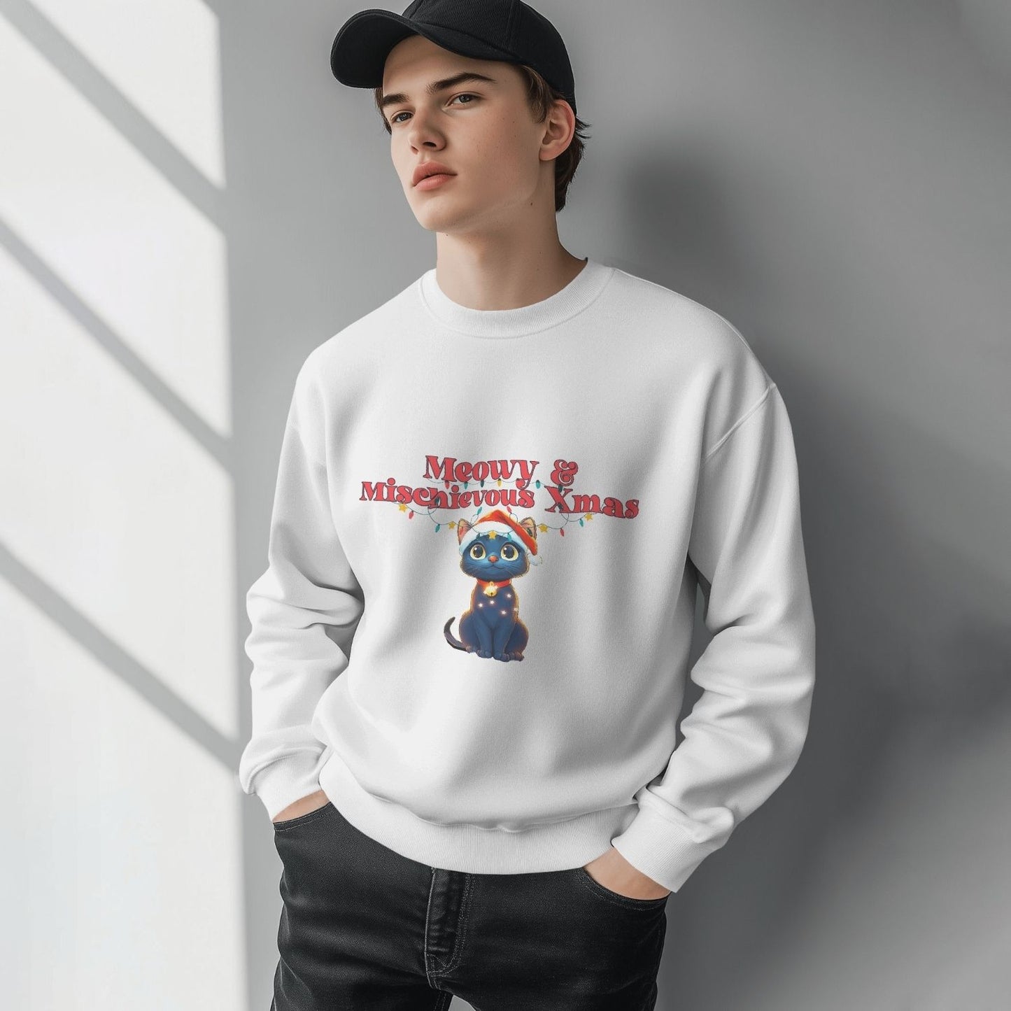 Meowy & Mischievous Xmas - Sweatshirt