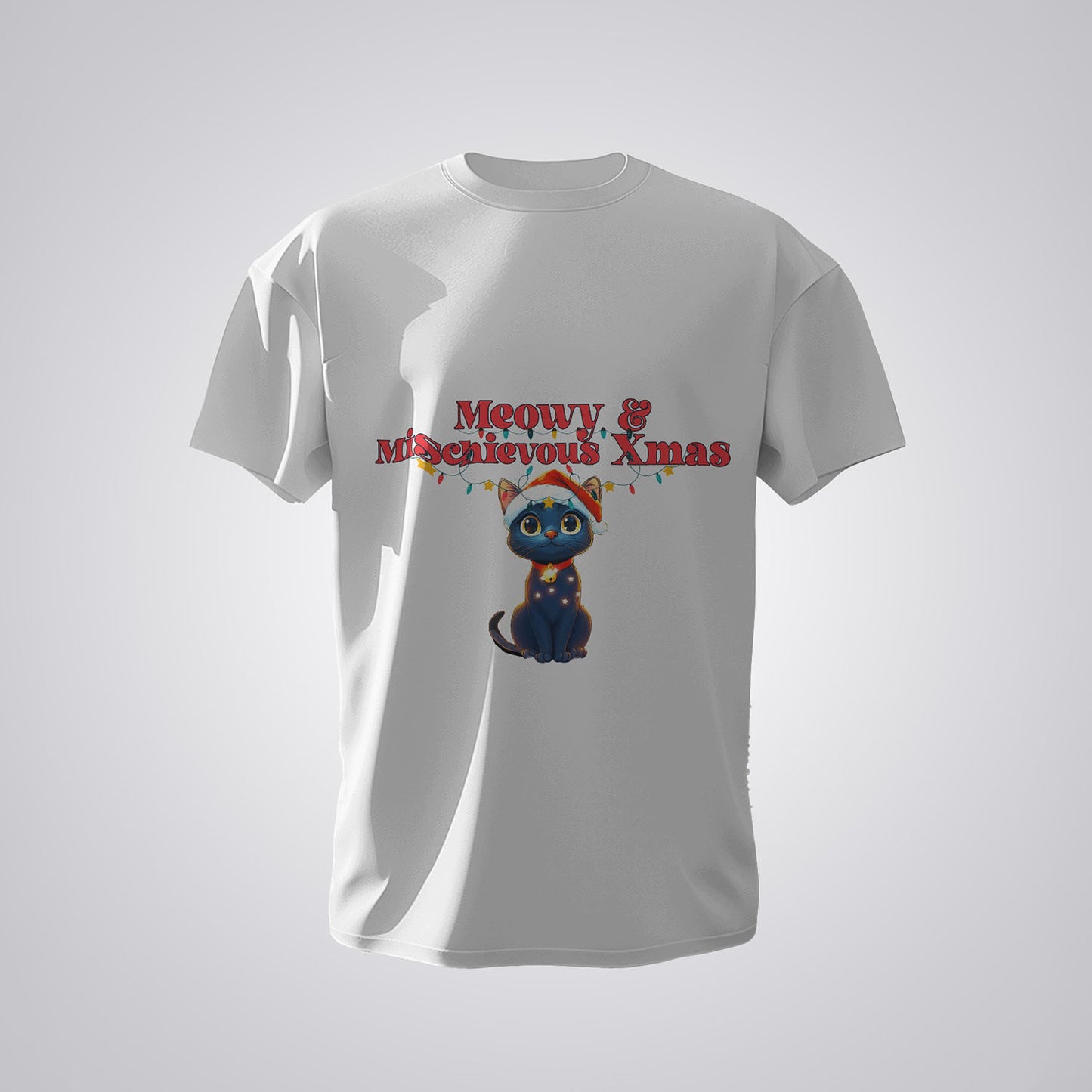 Meowy & Mischievous Xmas - Regular T-shirt