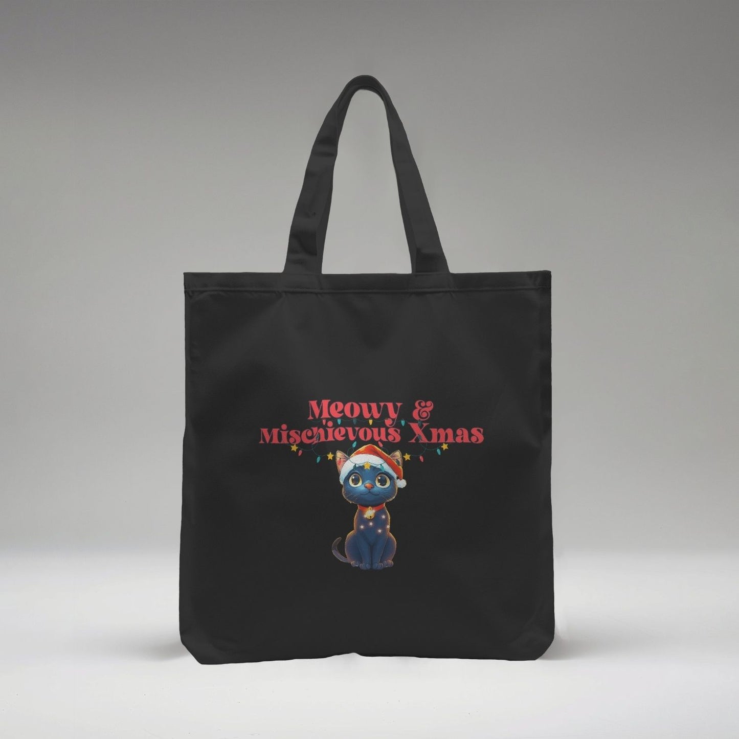 Meowy & Mischievous Xmas - Tote Bag (Large)