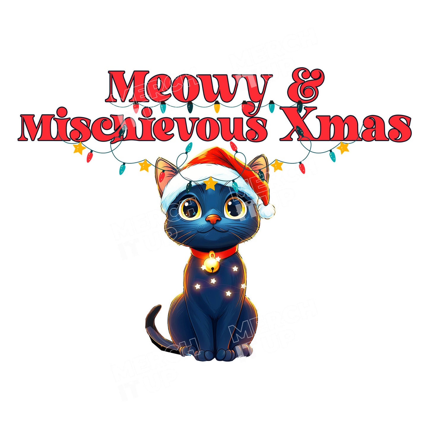 Meowy & Mischievous Xmas Hoodies