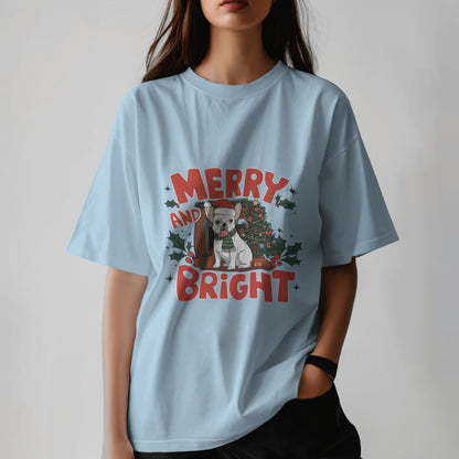 Merry And Bright - Oversized T-shirt