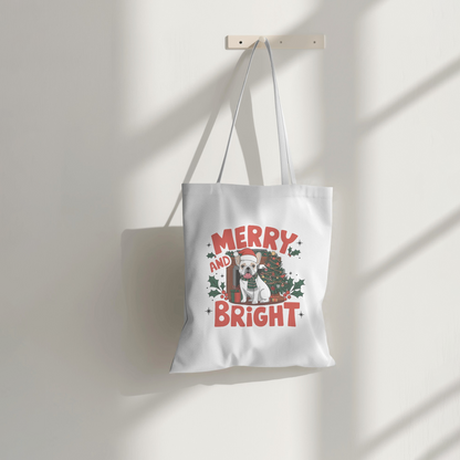 Merry And Bright - Tote Bag (Long Handle)