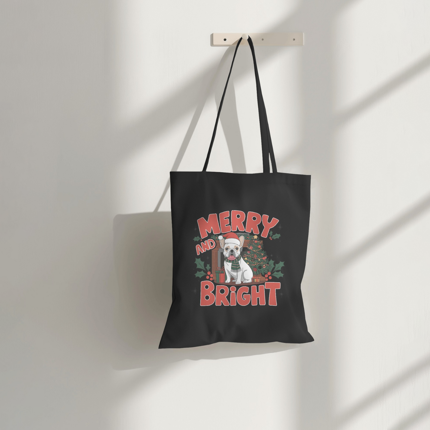 Merry And Bright - Tote Bag (Long Handle)