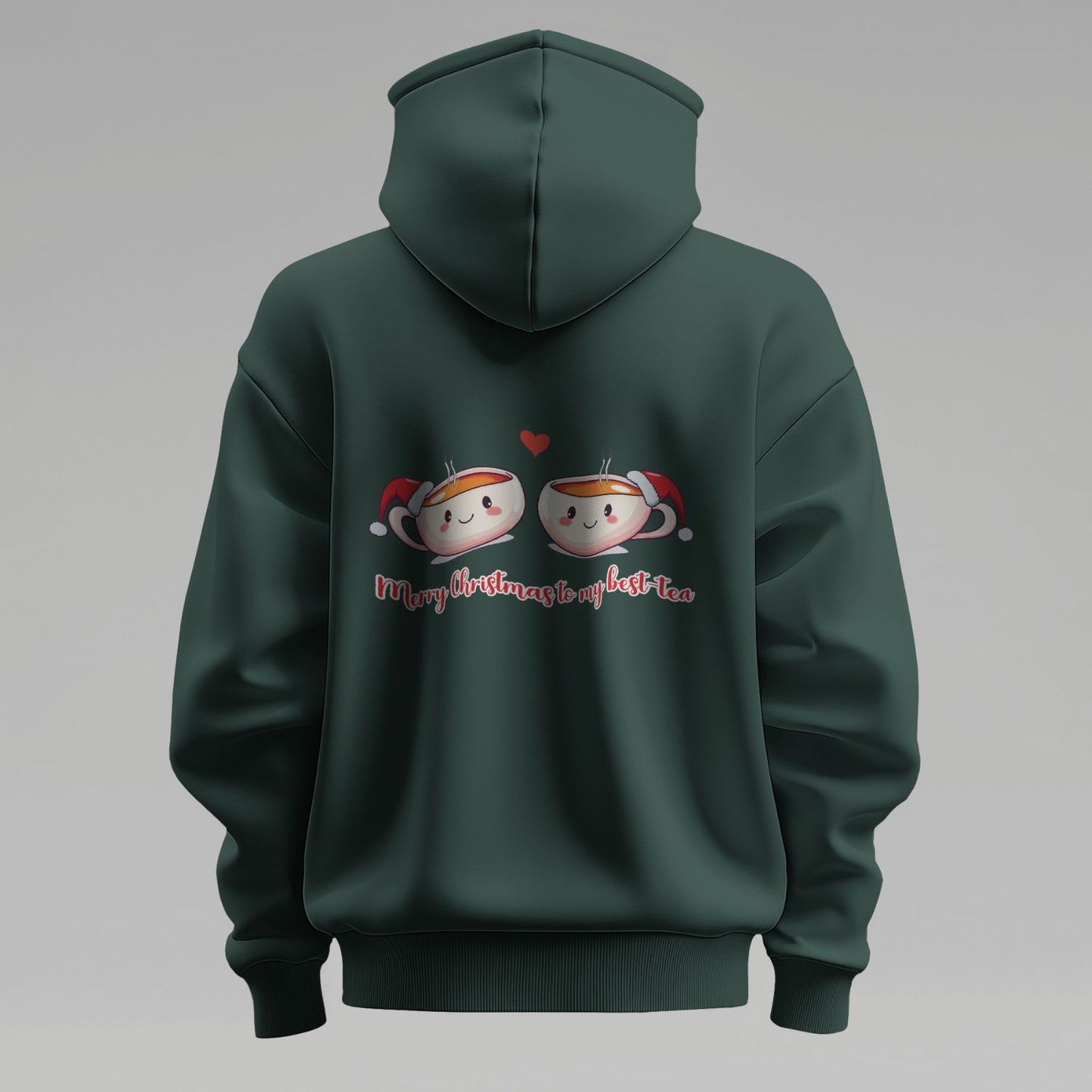 Merry Christmas To My Best-Tea Hoodies