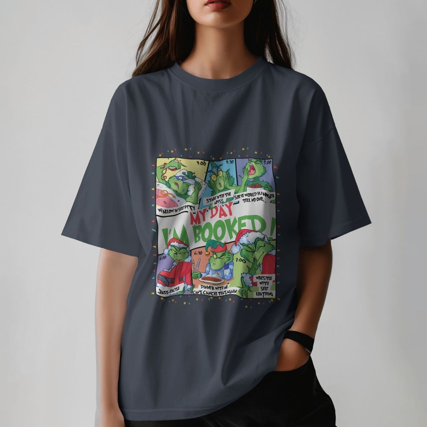 My Day - I am Booked - Oversized T-shirt