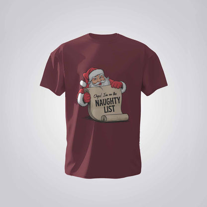 Opps I Am On The Naughty List - Regular T-shirt