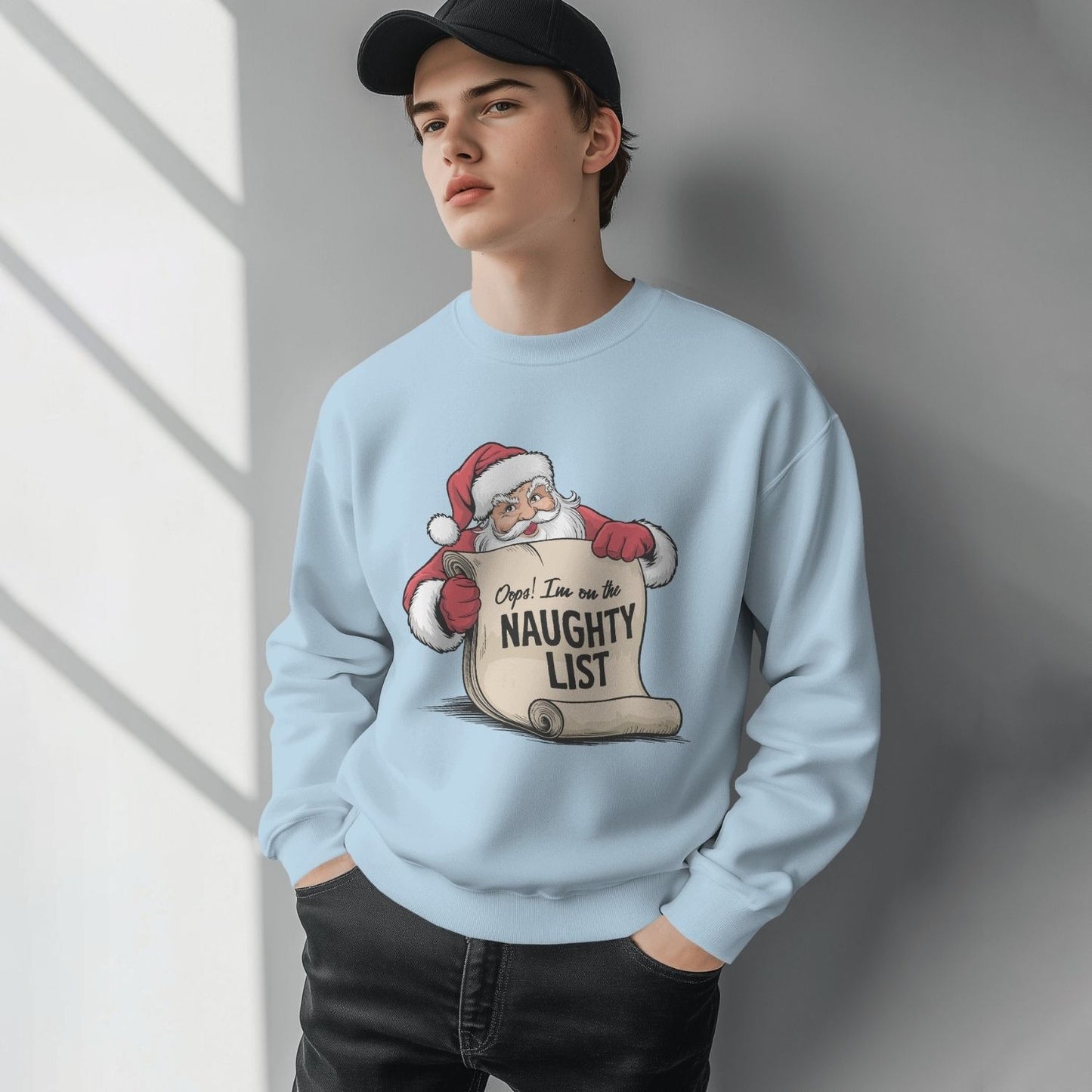 Opps I Am On The Naughty List - Sweatshirt