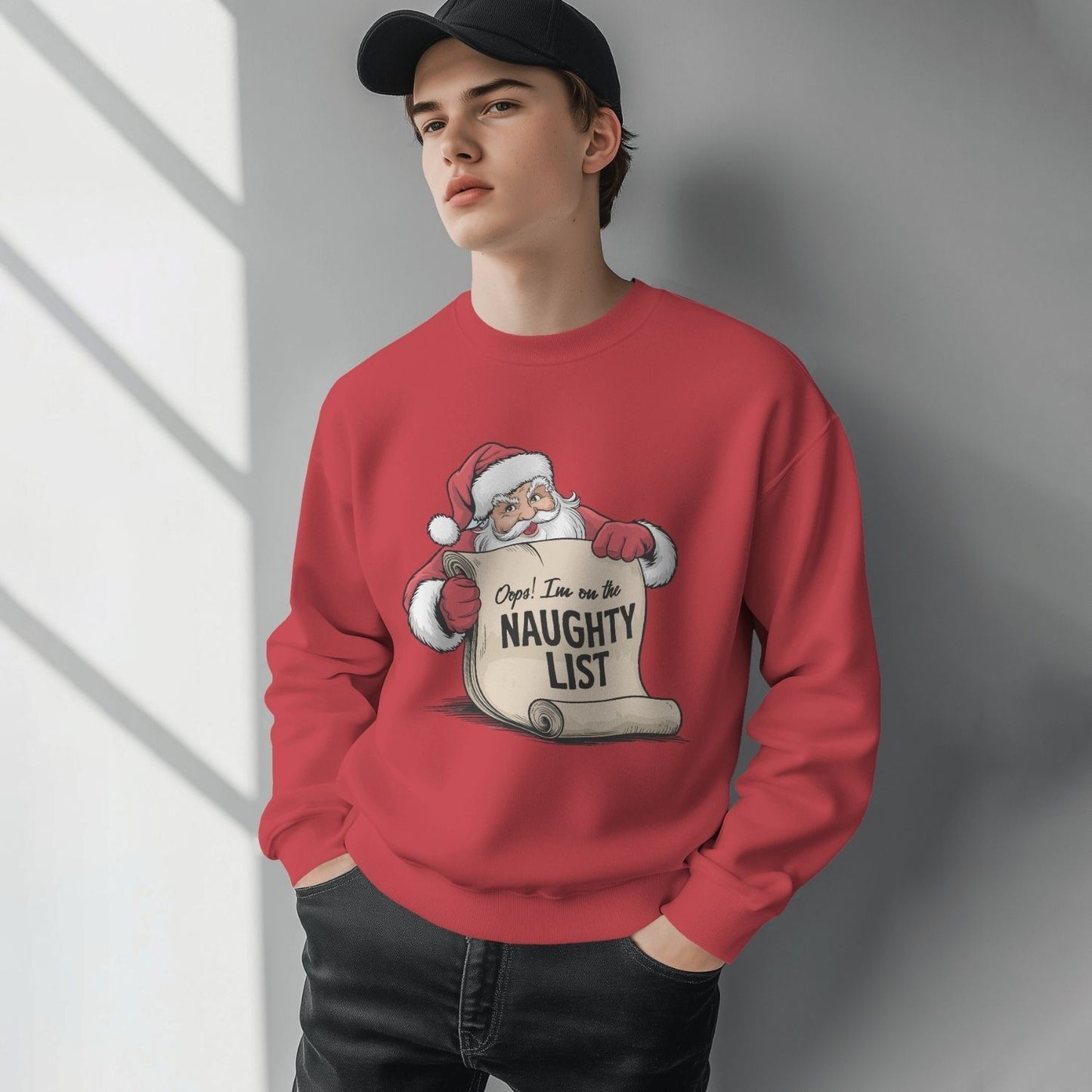 Opps I Am On The Naughty List - Sweatshirt