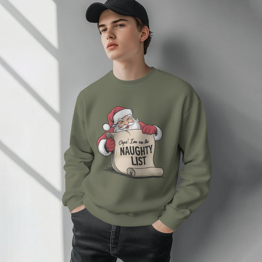 Opps I Am On The Naughty List - Sweatshirt