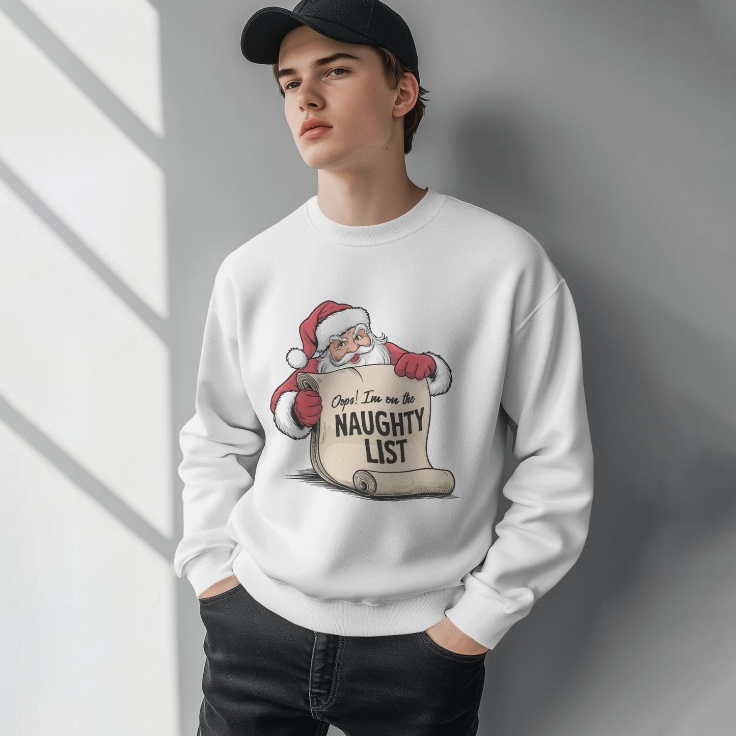 Opps I Am On The Naughty List - Sweatshirt