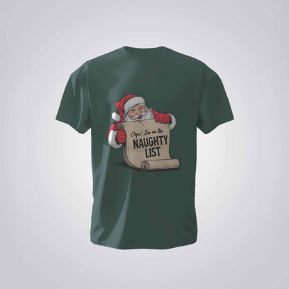 Opps I Am On The Naughty List - Regular T-shirt