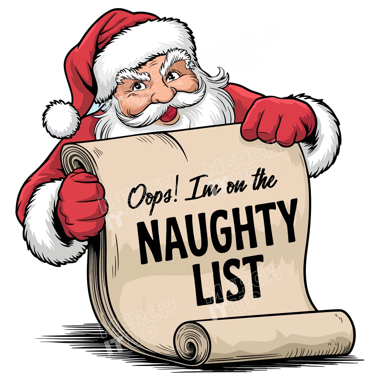 Opps I Am On The Naughty List - Sweatshirt