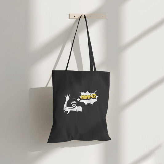 Paww-er Tote Bag (Long Handle)