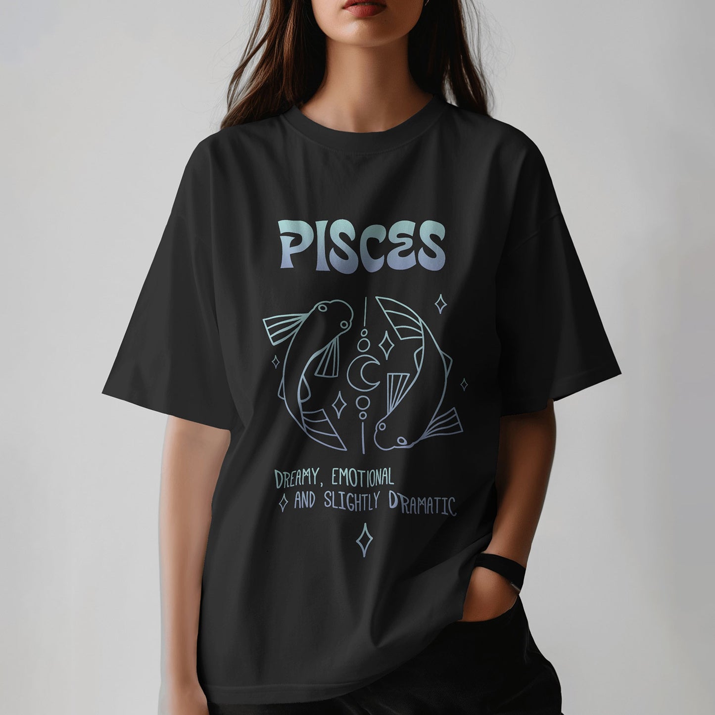 Sky Full Of Stars - Pisces - Oversized T-shirt