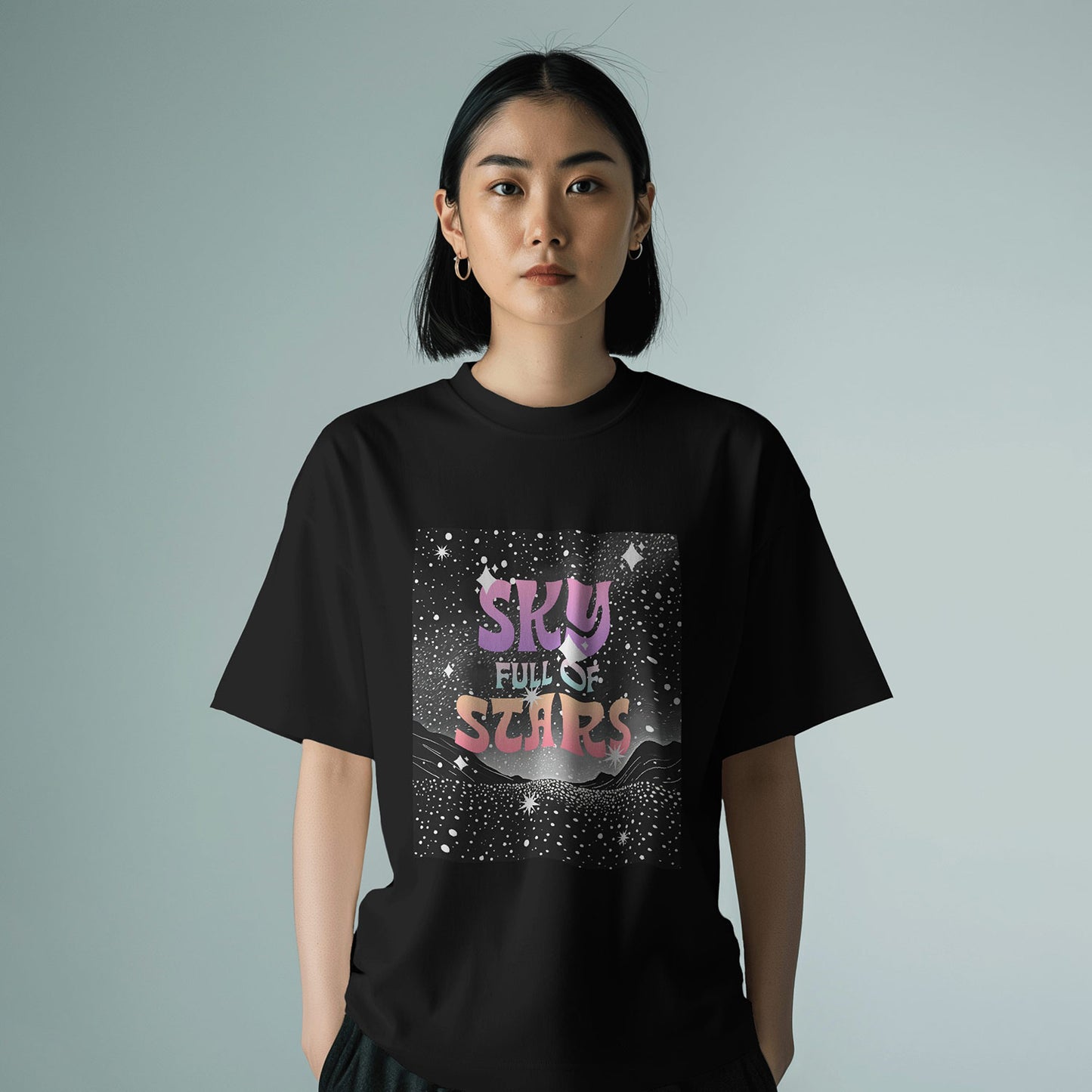 Sky Full Of Stars Oversized T-shirt