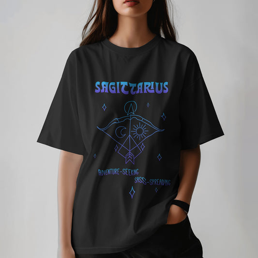 Sky Full Of Stars - Sagittarius - Oversized T-shirt