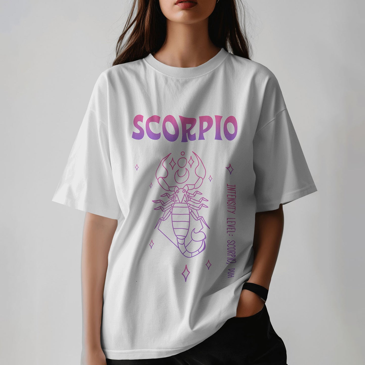 Sky Full Of Stars - Scorpio - Oversized T-shirt