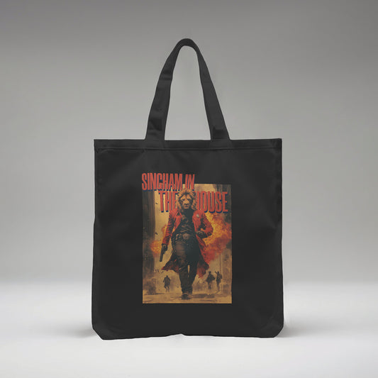 Singham In The House Tote Bag (Large)