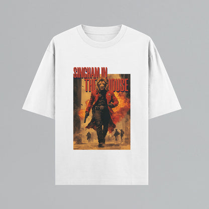 Singham In The House Oversized T-shirt