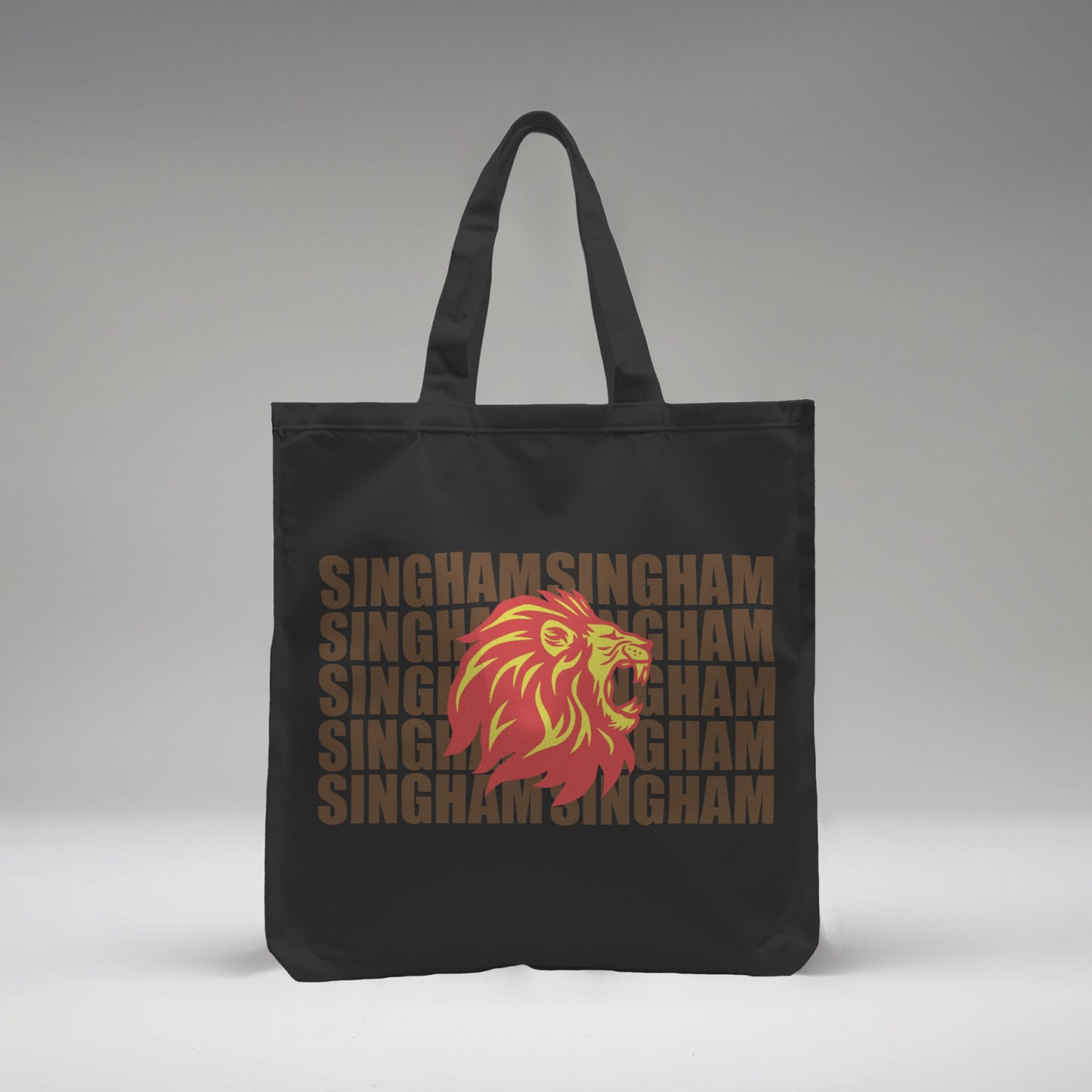 Singham Uproar Tote Bag (Large, Horizontal)