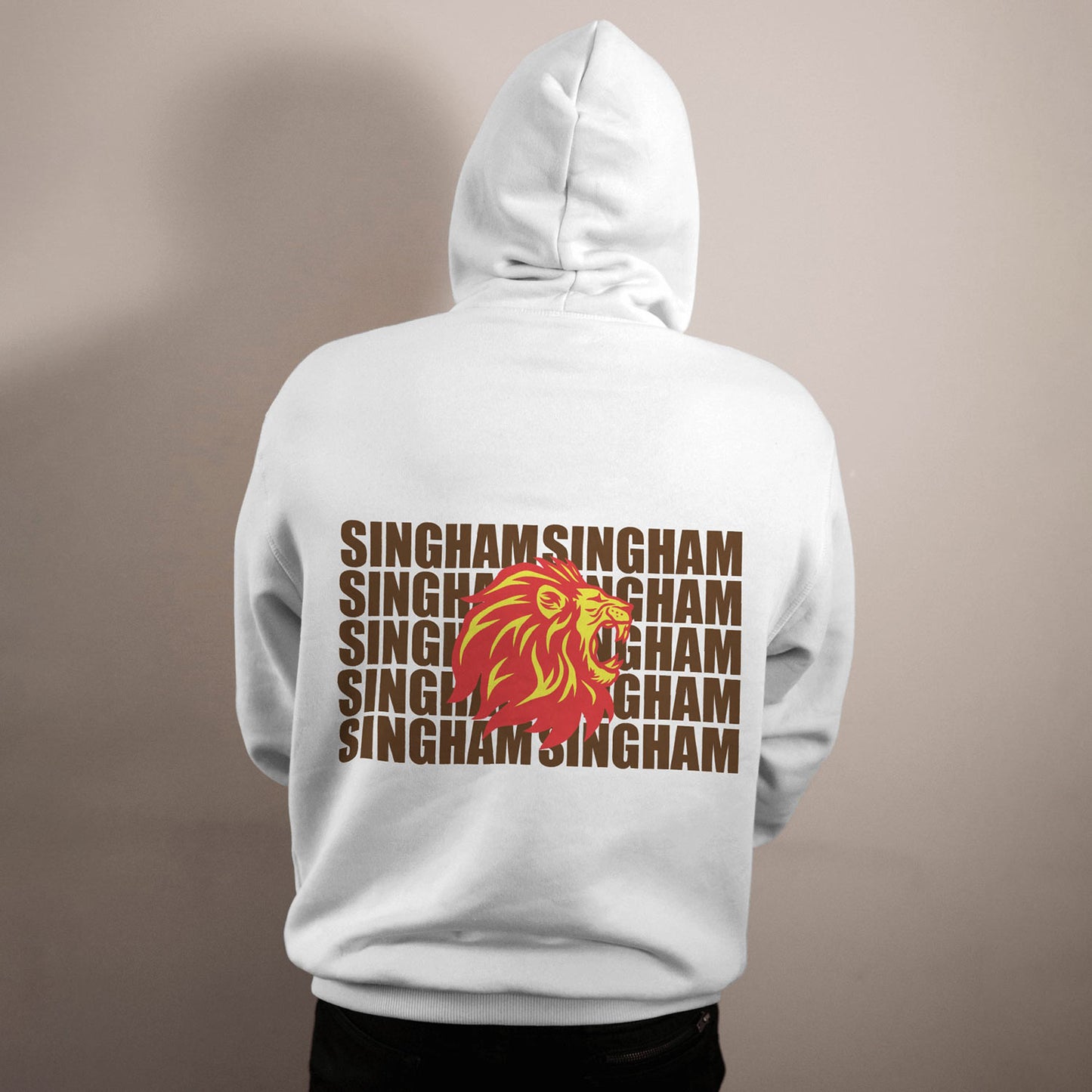 Singham Uproar Hoodies (Horizontal)