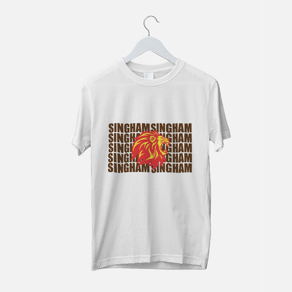 Singham Uproar Regular T-shirt (Horizontal)