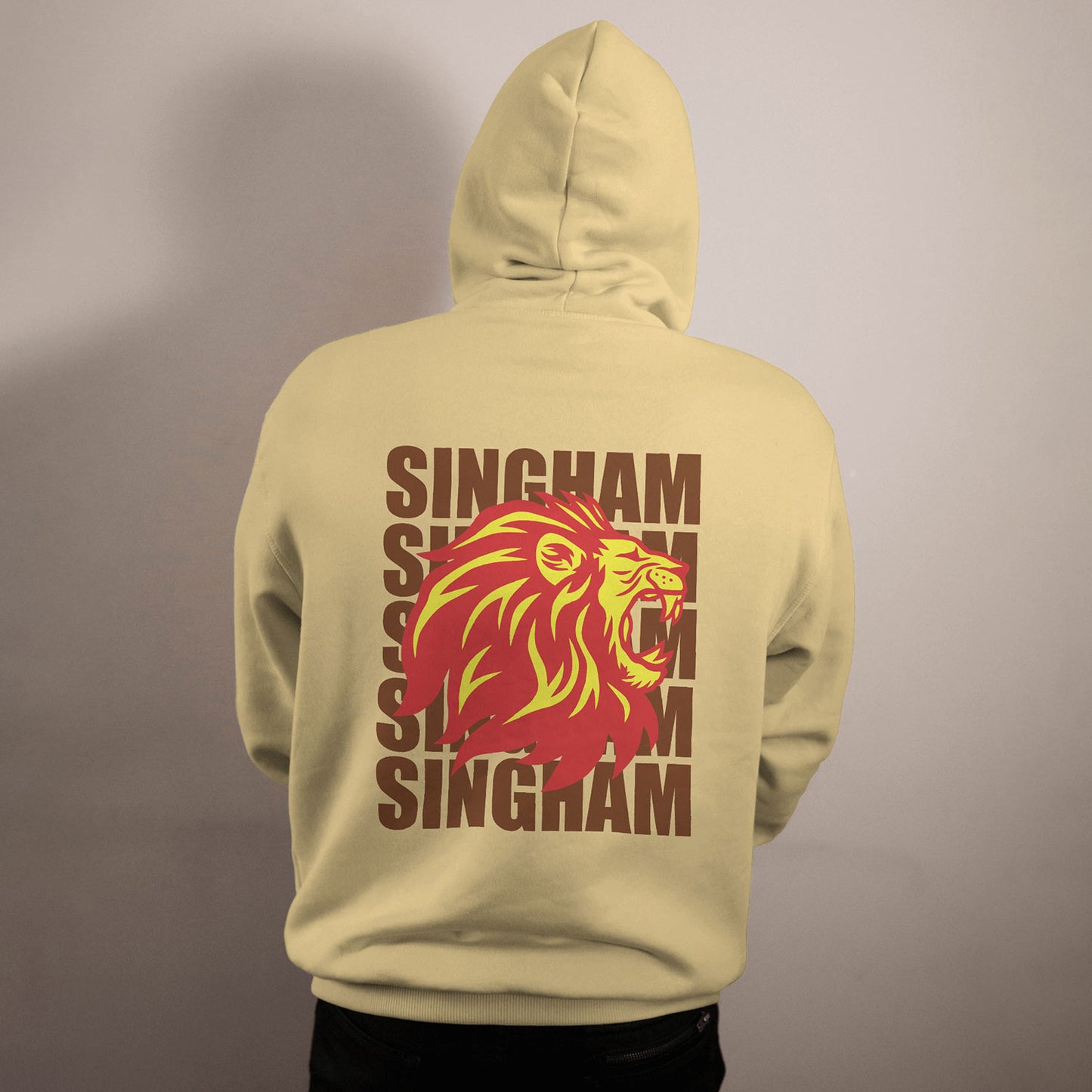 Singham Uproar Hoodies (Vertical)