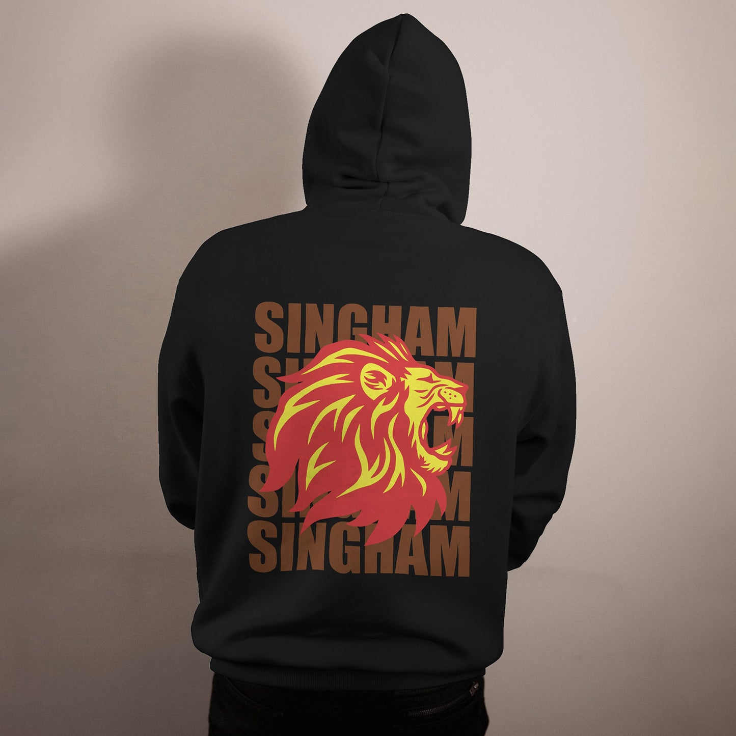 Singham Uproar Hoodies (Vertical)