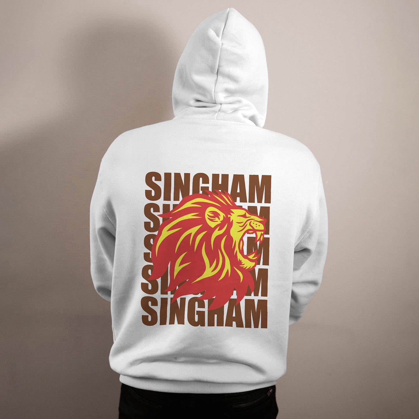 Singham Uproar Hoodies (Vertical)