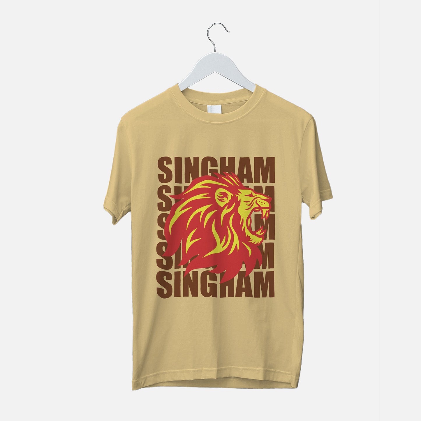 Singham Uproar Regular T-shirt (Vertical)