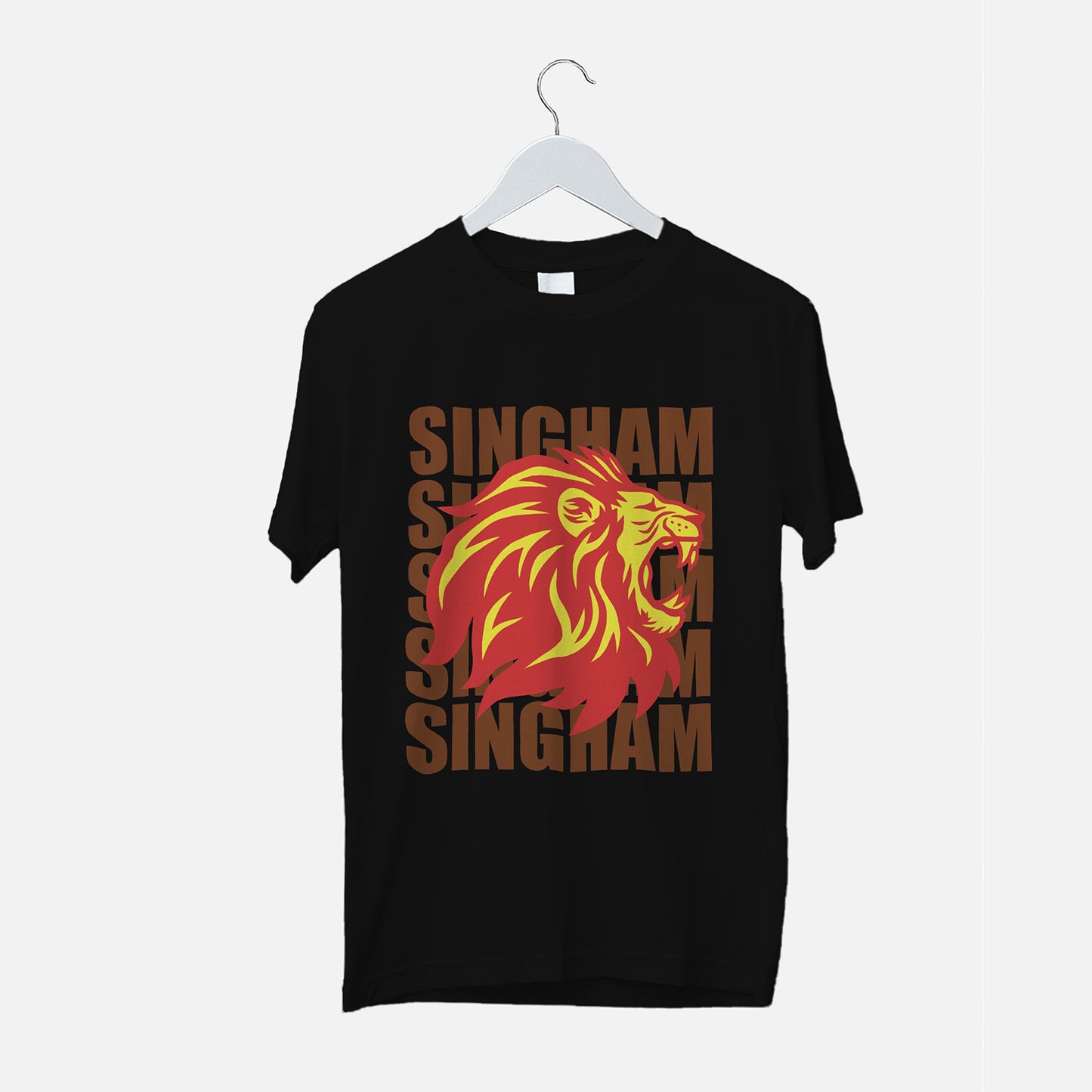 Singham Uproar Regular T-shirt (Vertical)