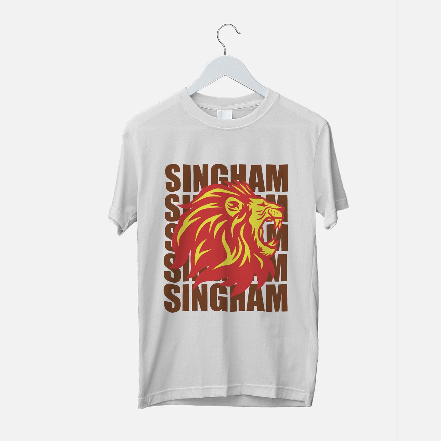 Singham Uproar Regular T-shirt (Vertical)