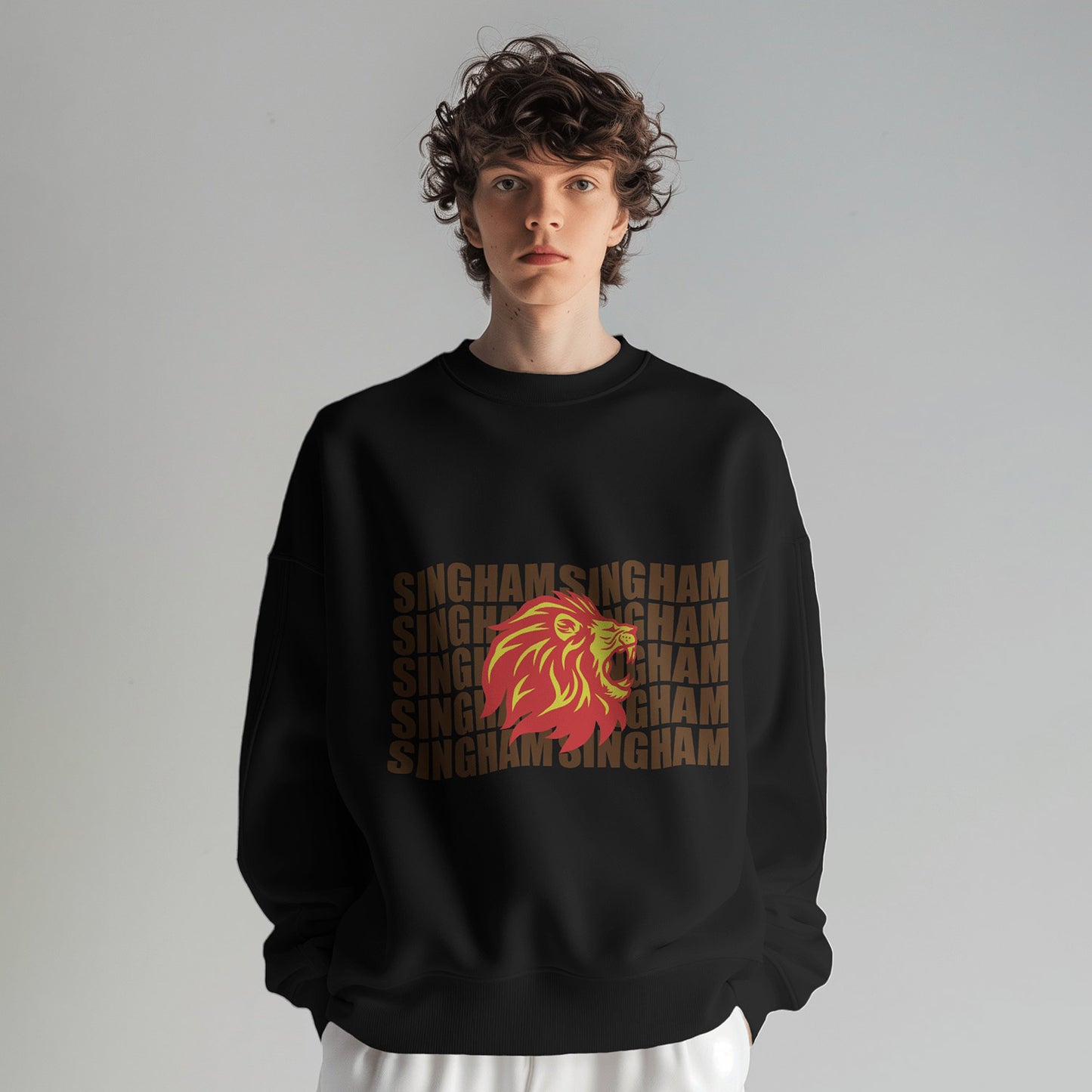 Singham Uproar Sweatshirt (Horizontal)