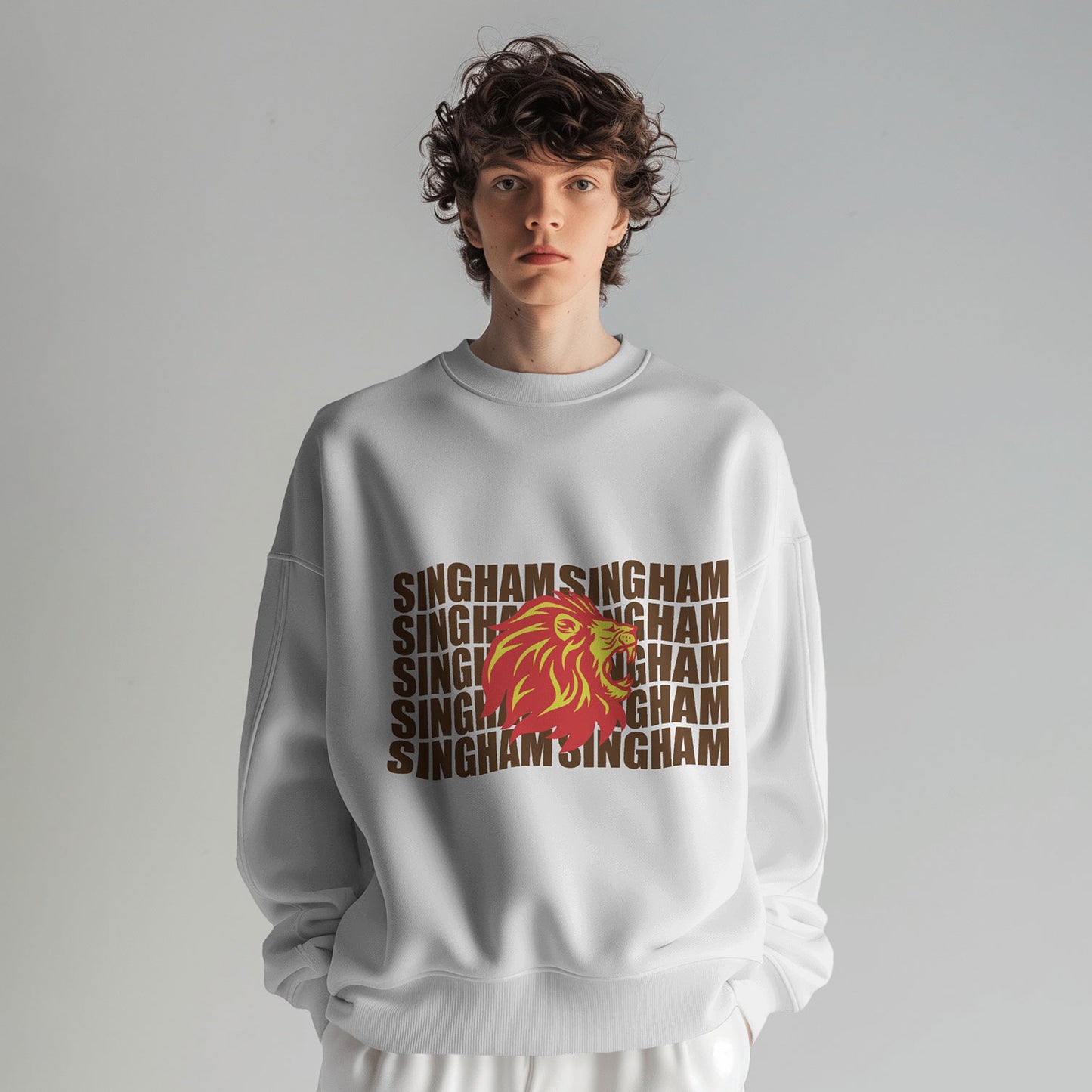 Singham Uproar Sweatshirt (Horizontal)