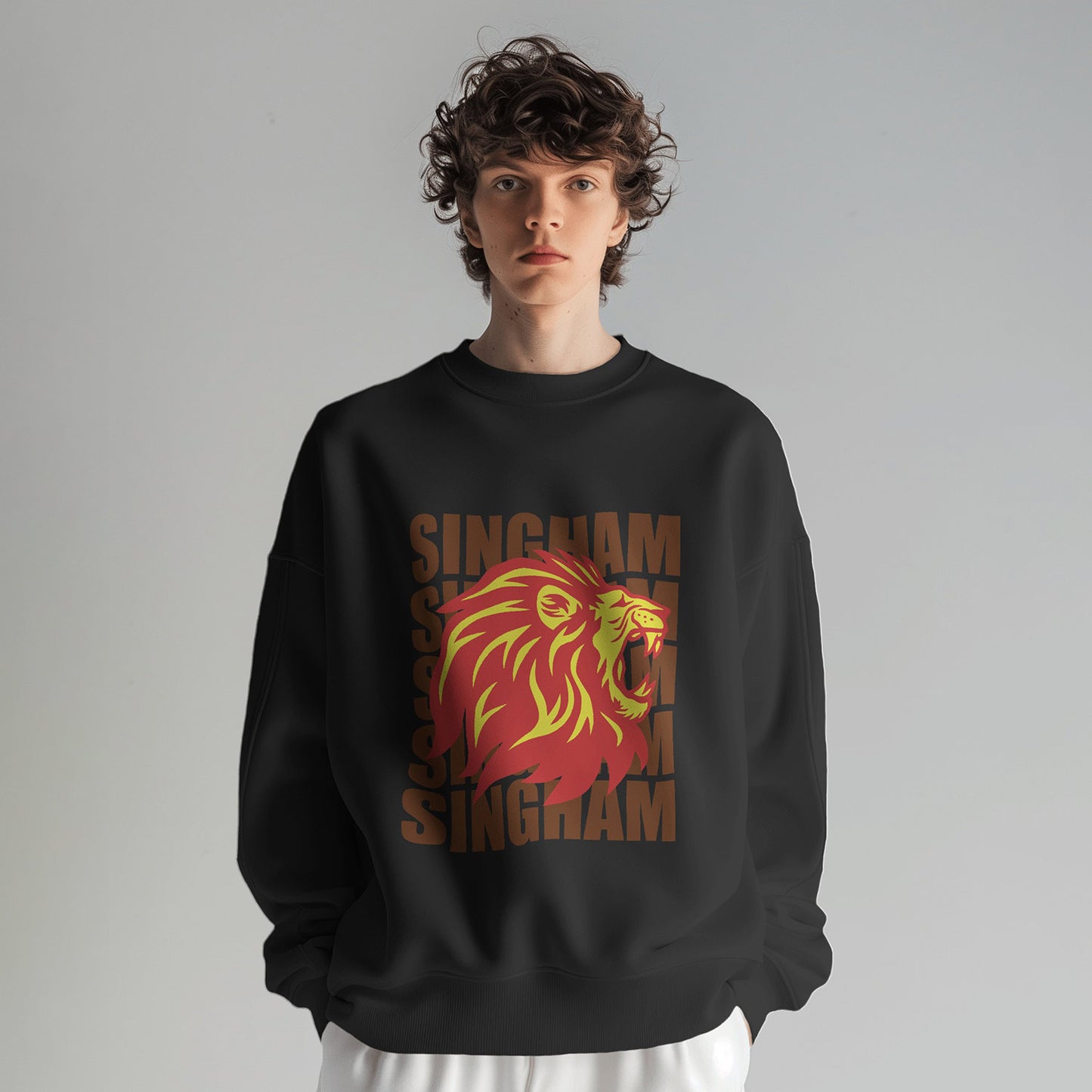 Singham Uproar Sweatshirt (Vertical)