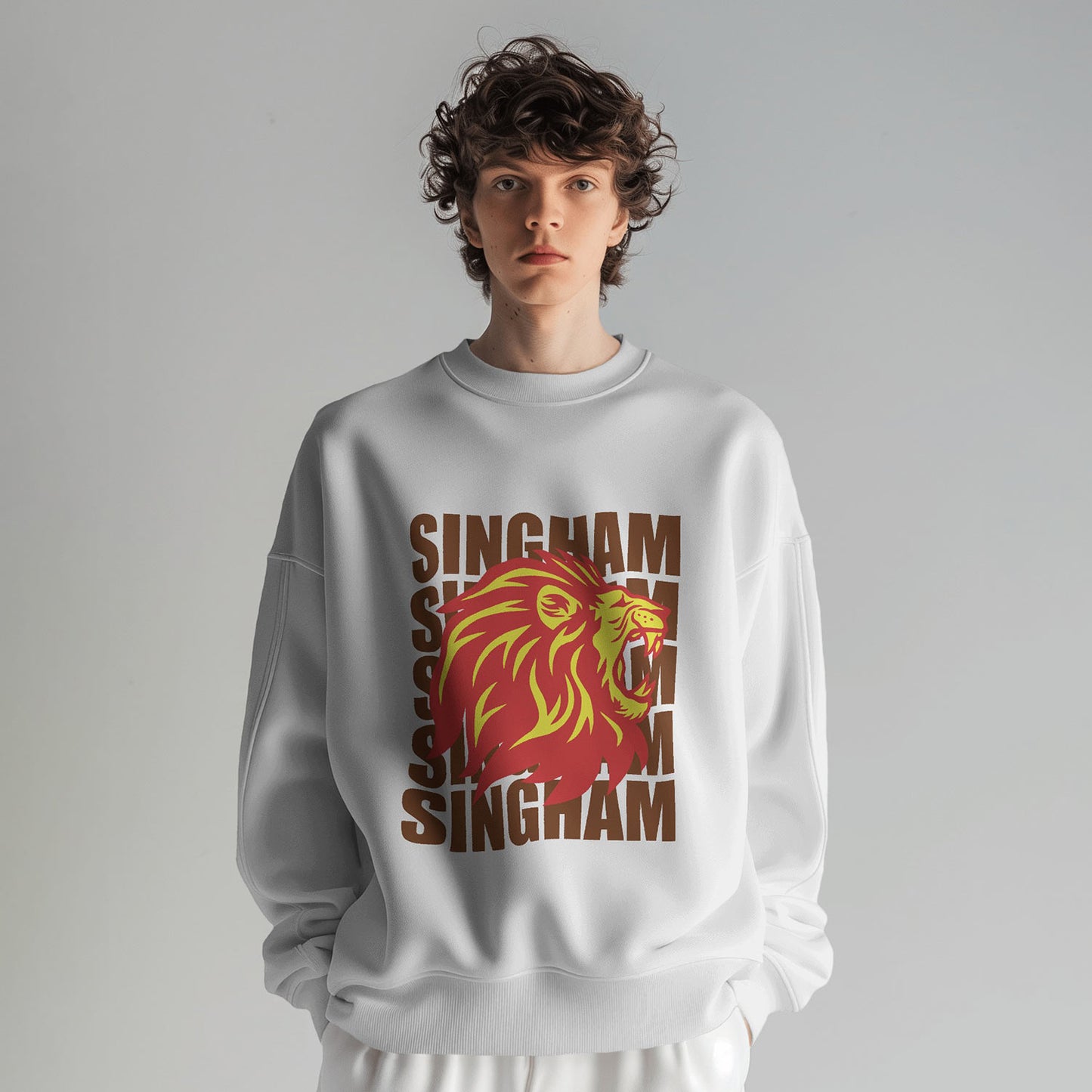 Singham Uproar Sweatshirt (Vertical)