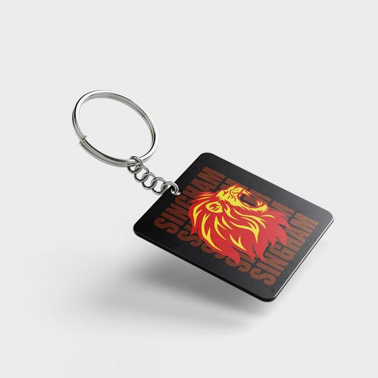 Singham Uproar Printed Keychains