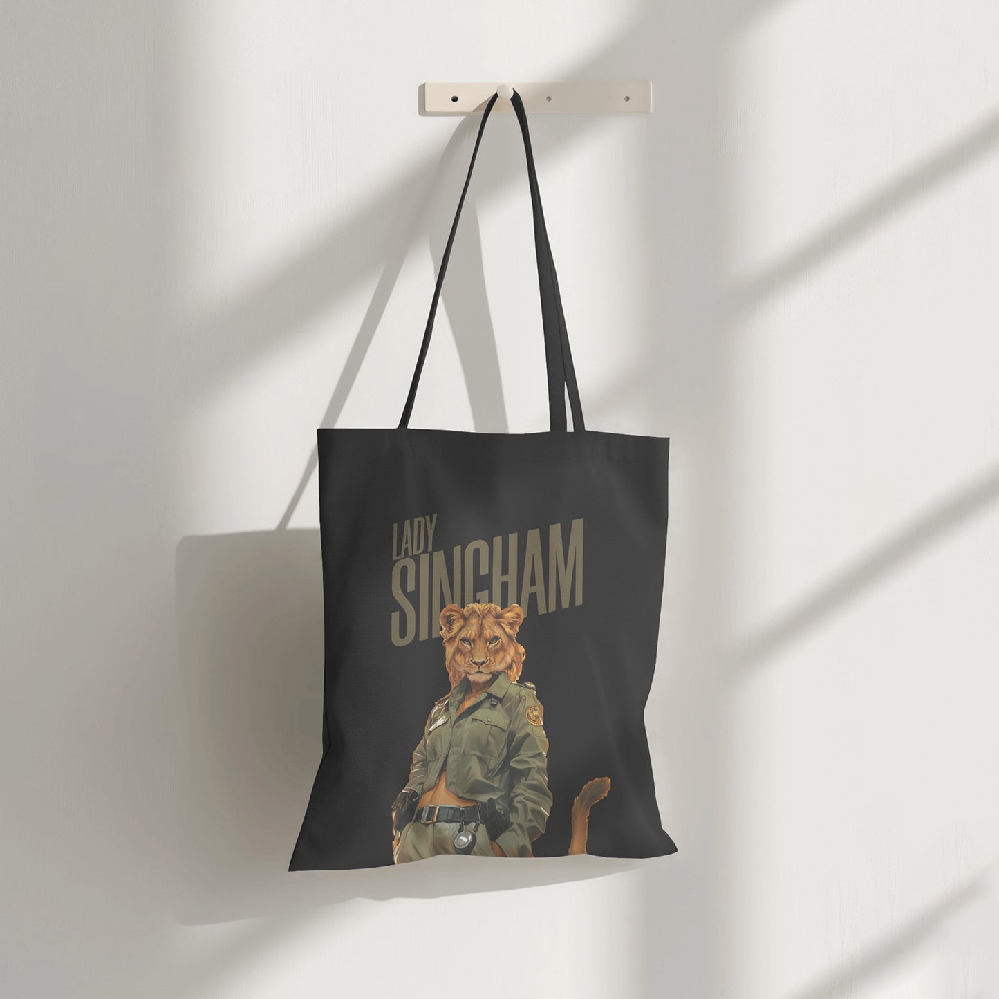 The Lioness Tote Bag (Long Handle)