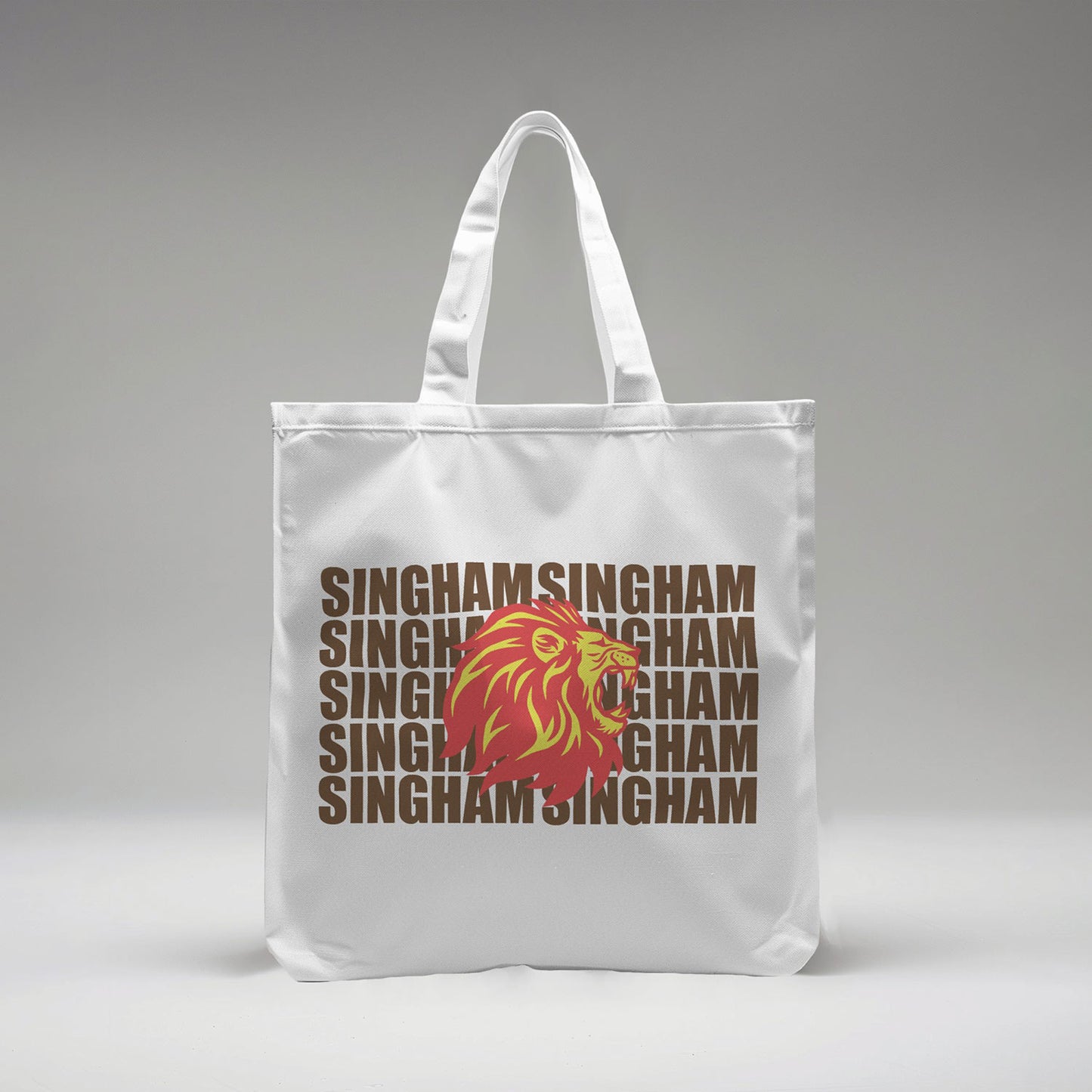 Singham Uproar Tote Bag (Large, Horizontal)