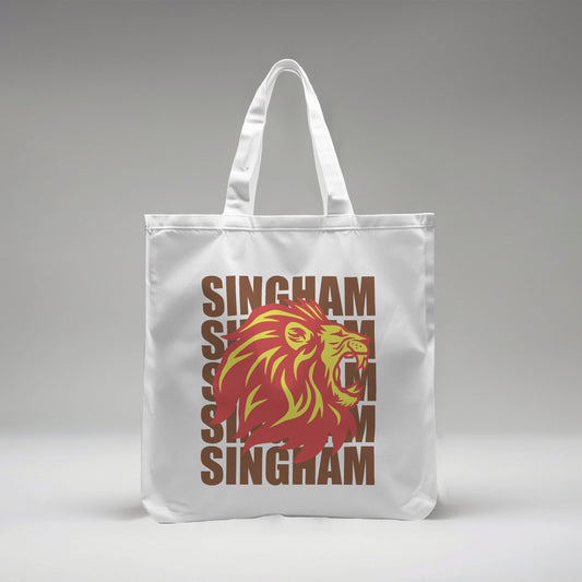 Singham Uproar Tote Bag (Large, Vertical)